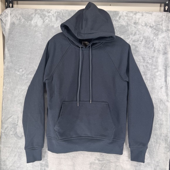Flint and Tinder Mens 10-Year Pullover HoodieNavy Fleece USA Made Size XS